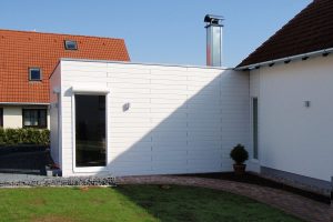 Anbau in Holzrahmenbauweise